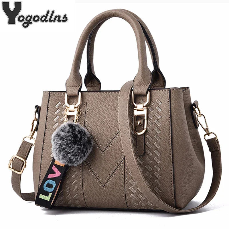 Bolsa de couro feminina
