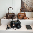 Bolsa Feminina Modelo Bowling Retrô