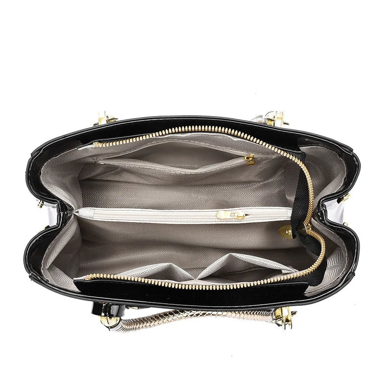 Bolsa Feminina Luxo Espelhado