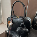 Bolsa Feminina Modelo Bowling Retrô