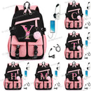 Mochila Escolar Floral