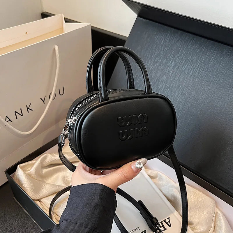 Bolsa Feminina Modelo Bowling Retrô