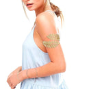 Bracelete de Folha Grega  — O charme atemporal que transforma qualquer look em uma obra de arte.