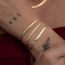 Pulseira Feminina Fita 4mm